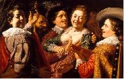 LIEVENS, Jan Allegory of the Five Senses oil painting picture wholesale